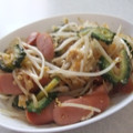 きらり流れ星's cooksnap of when they made もやしと魚肉ソーセージのチャンプル.