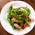 麻's cooksnap of when they made 簡単！ピーマンとベーコンのマヨ炒め.