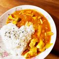 桃華0408's cooksnap of when they made 30分で簡単♡本格バターチキンカレー♡.