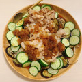 るるる♥♡♥'s cooksnap of when they made 豚ロース肉となす～冷しゃぶのたれがけ～.