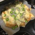 葉月優希's cooksnap of when they made サクッ＆とろ～り！油揚げピザ（葱じゃこ）.