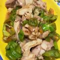 ラティモア副料理長's cooksnap of when they made 鶏肉と甘唐辛子の炒め物.