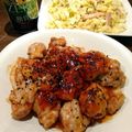 37⭐'s cooksnap of when they made 揚げない！超簡単・甘辛ヤンニョムチキン♡.