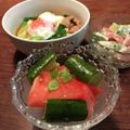こつゆ514's cooksnap of when they made もう一品☆きゅうりとトマトサラダ.