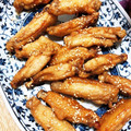 みるくクロワッサン's cooksnap of when they made 甘辛うまうま！手羽先の唐揚げ.