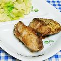 ととろ＆めい's cooksnap of when they made はまちのガリバタ醤油焼き.