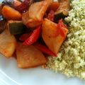 charo1's cooksnap of when they made チキンクスクス　いろいろな野菜を加えて.