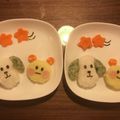 みさっティー's cooksnap of when they made １歳　離乳食　バースデープレート☆.