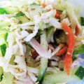 ひっこ's cooksnap of when they made 切干し大根とハムきゅうりの中華サラダ.