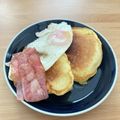 クック8YHAP5☆'s cooksnap of when they made 牛乳なし薄力粉から♡豆腐のホットケーキ.