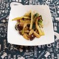 ﾁｲﾁｬﾝﾏﾏ's cooksnap of when they made ✿セロリとしめじのキンピラ風.