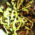 クックEYFBPQ☆'s cooksnap of when they made ゴーヤとジャコのおひたし.