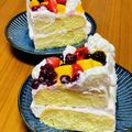 あちここ's cooksnap of when they made 炊飯器で簡単♪しっとりふわふわスポンジ.