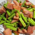 はらぺこまさる's cooksnap of when they made 簡単！アスパラとベーコン炒め.