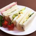 horseland's cooksnap of when they made サンドウィッチ（卵サンド）.