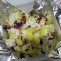 クックBLTENE☆'s cooksnap of when they made 秋を感じるさつまいもご飯.