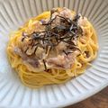 hinamama❁'s cooksnap of when they made m簡単！きのこと豚の味噌クリームパスタ.