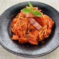 FGO☆'s cooksnap of when they made トマトジュースで簡単！美味しいパスタ.