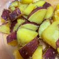 クックYSN6J7☆'s cooksnap of when they made 揚げない大学いも☆バター風味.