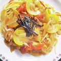 ☆☆ゆっきー☆'s cooksnap of when they made ズッキーニの和風パスタ.