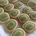 azuazu8525's cooksnap of when they made 材料3つの【簡単】あんこクッキー◎.