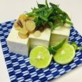azbjbn's cooksnap of when they made 冷奴☆茗荷と紫蘇のごま油醤油.