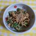 うぐいす♪'s cooksnap of when they made 茹でて混ぜる！ささ身とインゲンの胡麻和え.