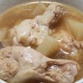 ヨシヨッシー's cooksnap of when they made 手羽元と大根のオイスターソース煮.