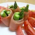 ハロゲン's cooksnap of when they made アスパラのスモークサーモン巻きサラダ.