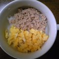 lovesmile0625's cooksnap of when they made 三色ご飯.