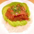 ステルトミチル's cooksnap of when they made 簡単♡おうちカフェごはん♡ポキ丼.