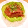 ステルトミチル's cooksnap of when they made 簡単♡おうちカフェごはん♡ポキ丼.