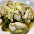 半熟王子's cooksnap of when they made ナスと青梗菜の焼チキンサラダ.