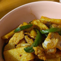 うそちゃん's cooksnap of when they made 豚肉と長芋の甘辛カレー炒め.