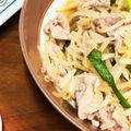 みんく0001's cooksnap of when they made 豚とニラもやしの塩麹炒め.