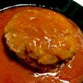 小さなおもち's cooksnap of when they made ■ふっくら♪絶品！レストランのハンバーグ.