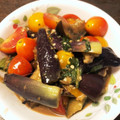 ゆかにゃ☆'s cooksnap of when they made 作り置き、ナスとトマトのアンチョビマリネ.