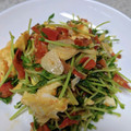じゅんともた's cooksnap of when they made 豆苗とトマトの卵炒め♪.