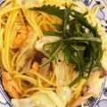 クックDCYOIO☆'s cooksnap of when they made 簡単パスタ☆鮭とキャベツの和風パスタ.