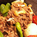 ぱぴぷゆい's cooksnap of when they made 超簡単！牛肉とししとうの焼肉のたれ炒め♡.