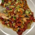 Kao☆run's cooksnap of when they made カリっと☆秋刀魚ソテー　ラビゴットソース.