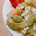 ynua♡'s cooksnap of when they made □■ゴーヤとツナの白和え■□.