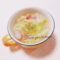 まあまま☆0403's cooksnap of when they made ✿チーズスープ＊ペンネ✿.