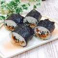 Satoco❋'s cooksnap of when they made 残った寿司飯で納豆大葉おにぎり.