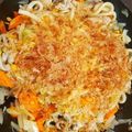 とろけい's cooksnap of when they made 簡単☆キャベツと豚肉の焼きうどん.