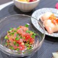 まゆＳＫ's cooksnap of when they made お刺身の小鉢＊ニラと鰹節の塩麹和え.