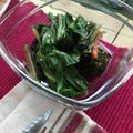 Chicarina's cooksnap of when they made ンスナバー(ふだん菜)の胡麻和え.