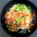 ひさかた's cooksnap of when they made お素麺でベトナム焼肉麺サラダ（ブン）風☆.