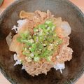 ♡♡（＾Ｏ＾）♡♡'s cooksnap of when they made すき家♡かつぶしオクラ牛丼のオクラ.