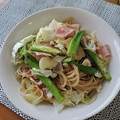 donuts★'s cooksnap of when they made エリンギのパスタ柚子胡椒風味.